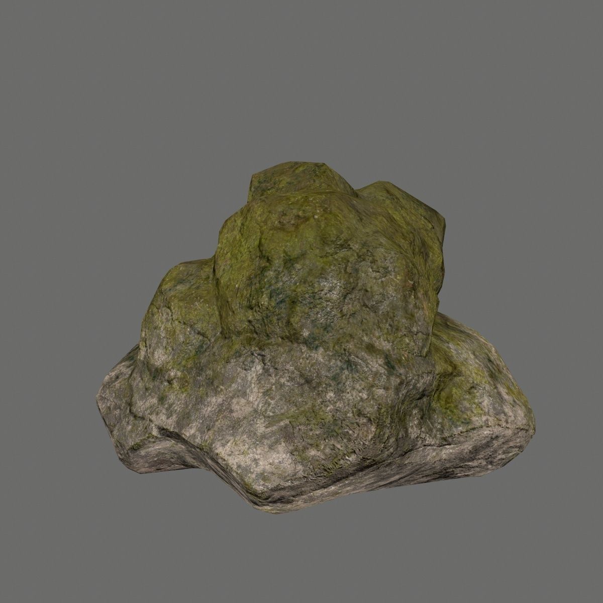 rocks rock arch Low-poly 3D model_16