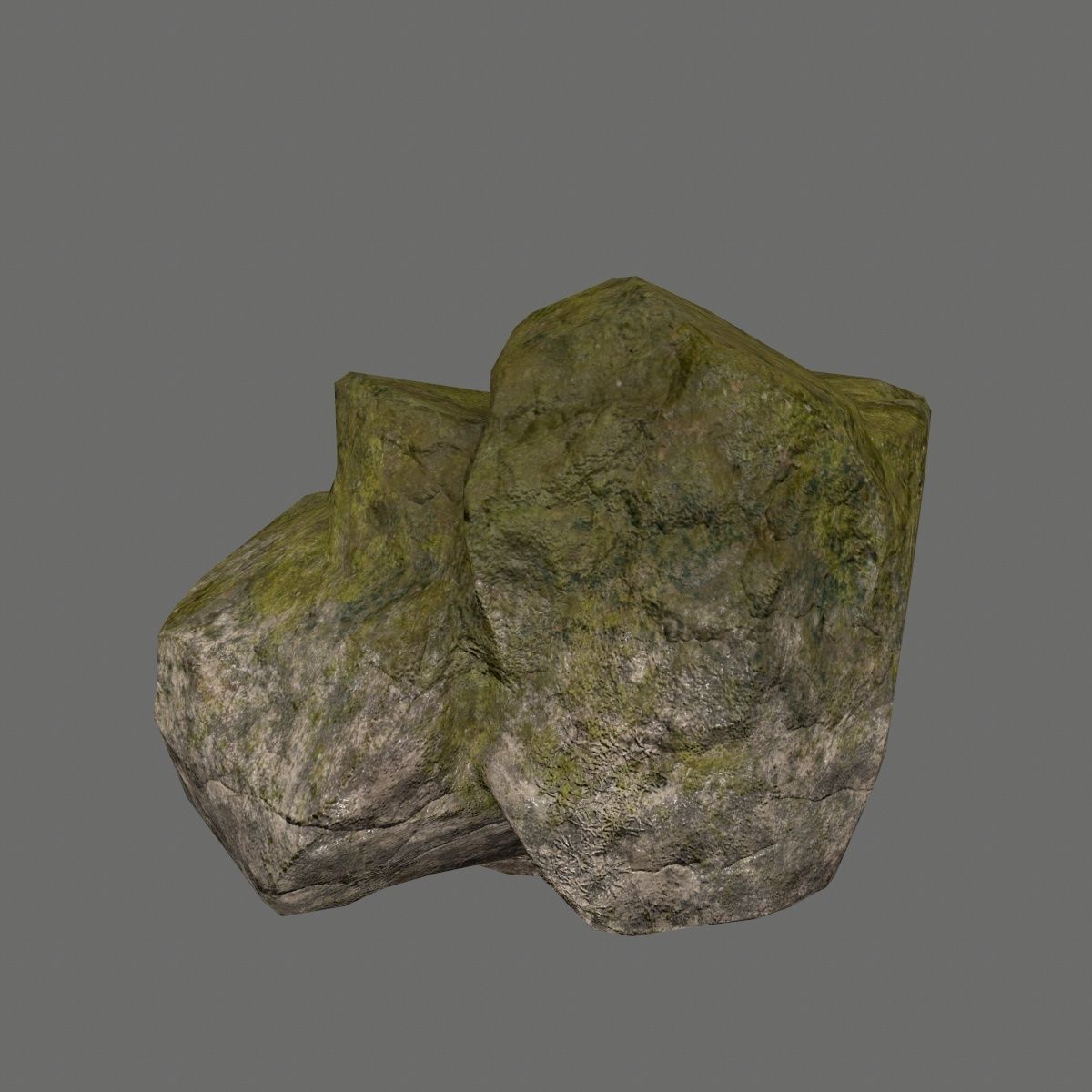 rocks rock arch Low-poly 3D model_28
