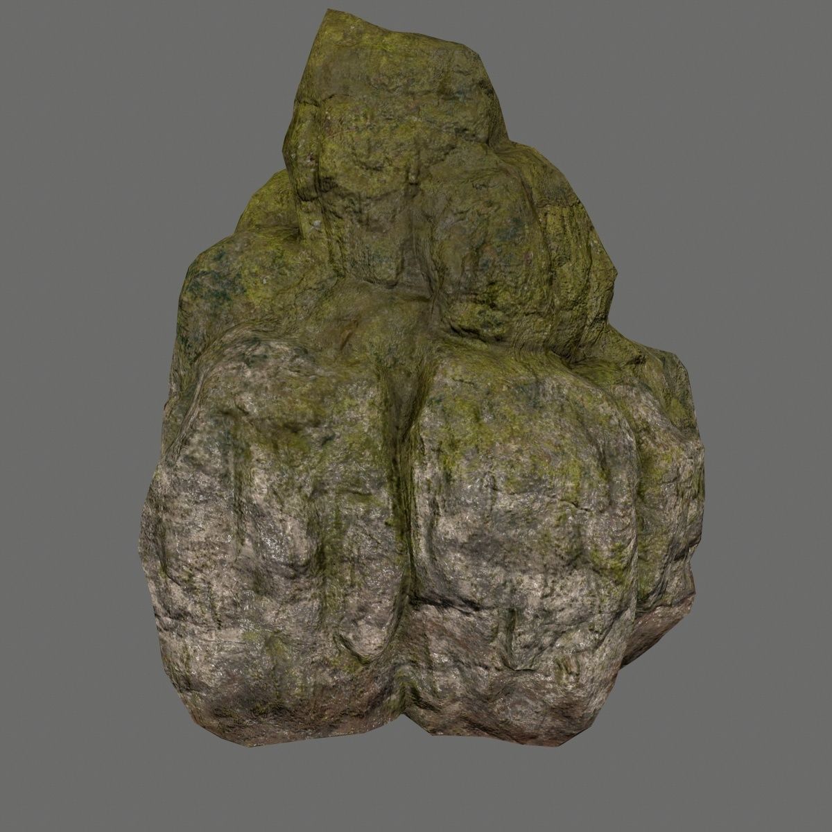 rocks rock arch Low-poly 3D model_3