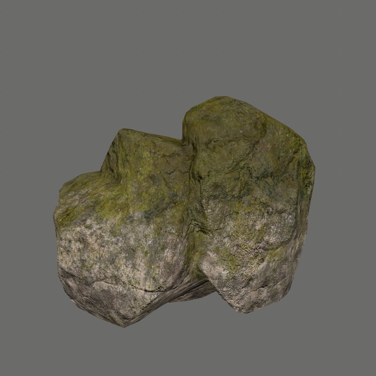rocks rock arch Low-poly 3D model_26