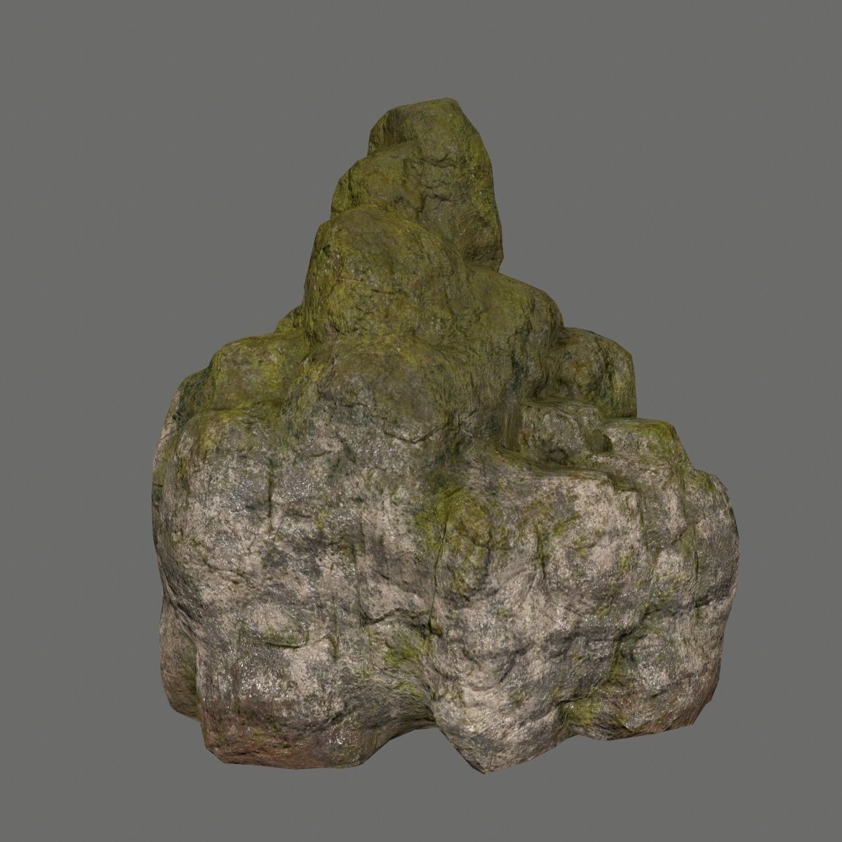rocks rock arch Low-poly 3D model_11
