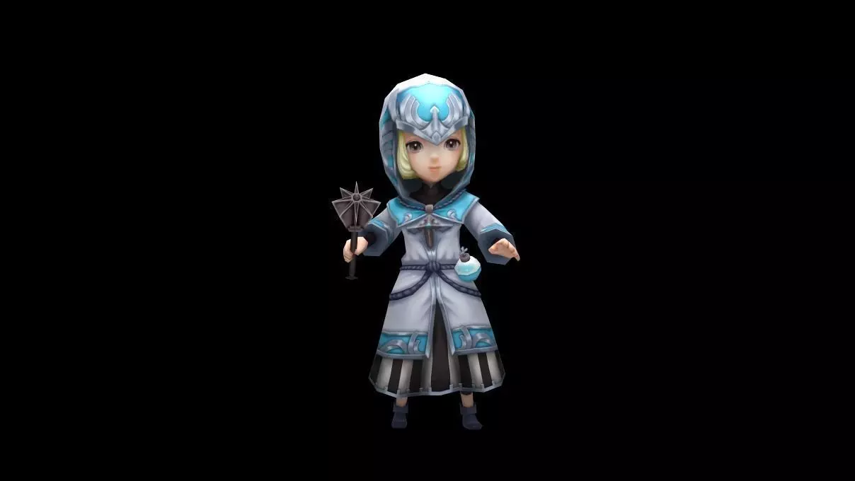 Asset - Character  - Models and Animation for games Low-poly 3D model_0