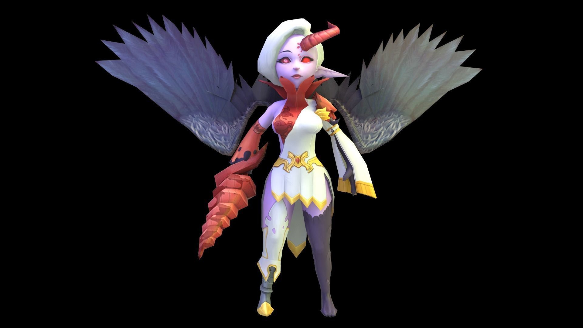 Asset - Character  - Models and Animation for games Low-poly 3D model_35