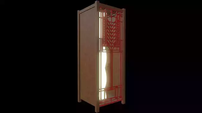 Architectural Lighting Box 03 3D model