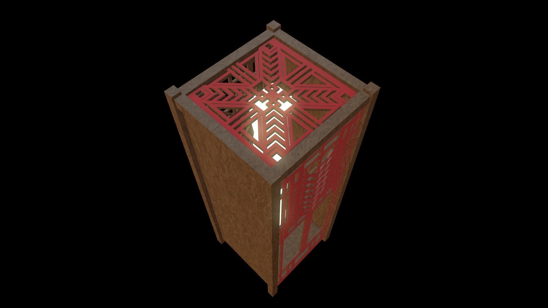 Architectural Lighting Box 03 3D model_6