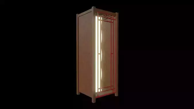 Architectural Lighting Box 09 3D model