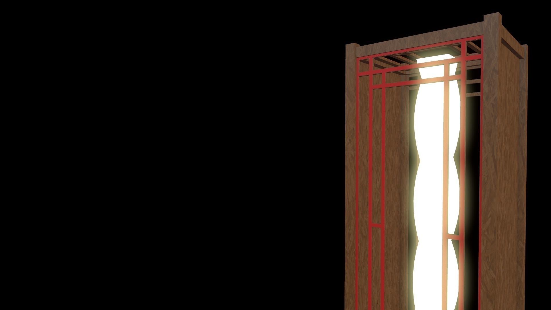 Architectural Lighting Box 09 3D model_4