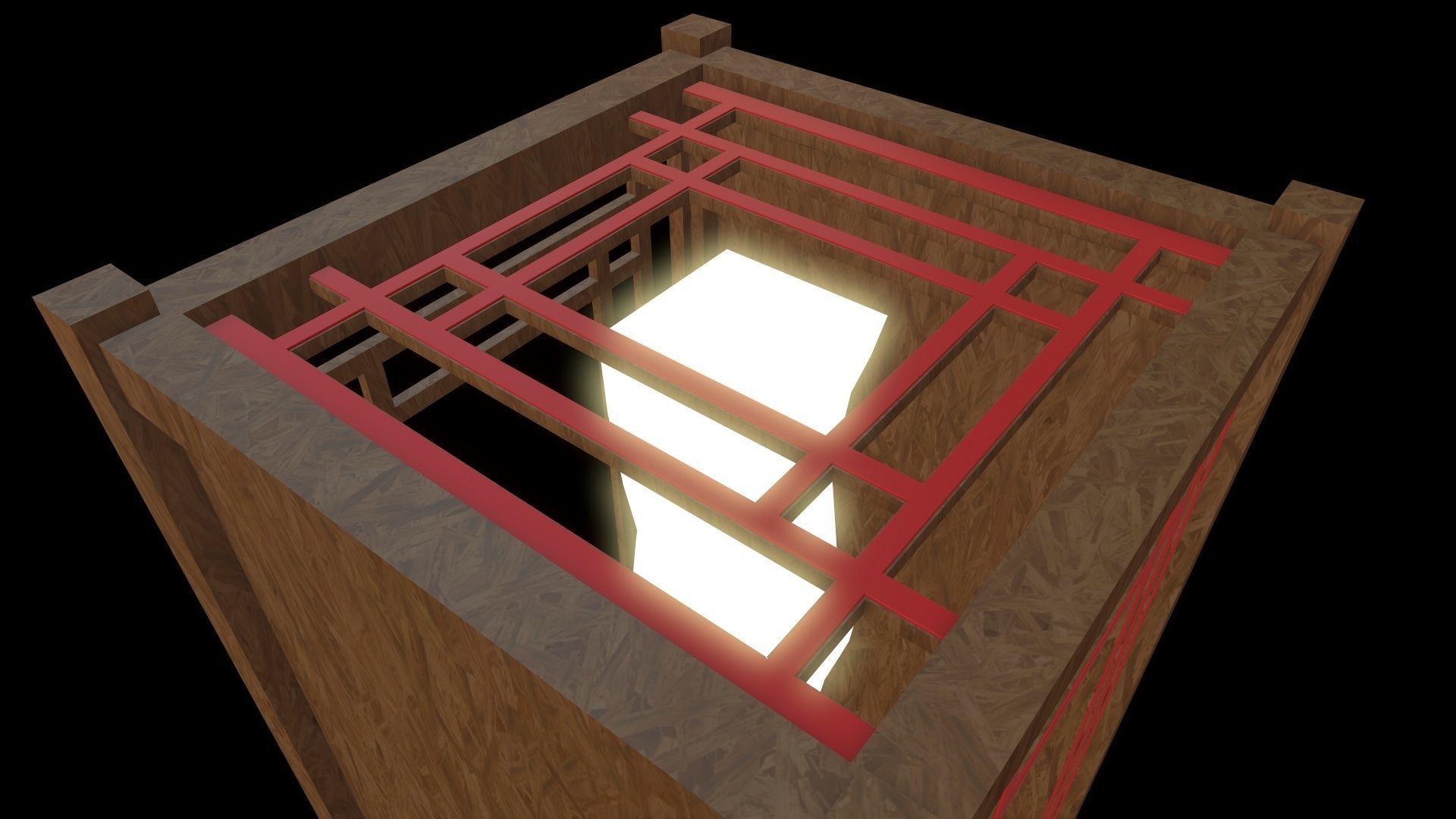 Architectural Lighting Box 09 3D model_2