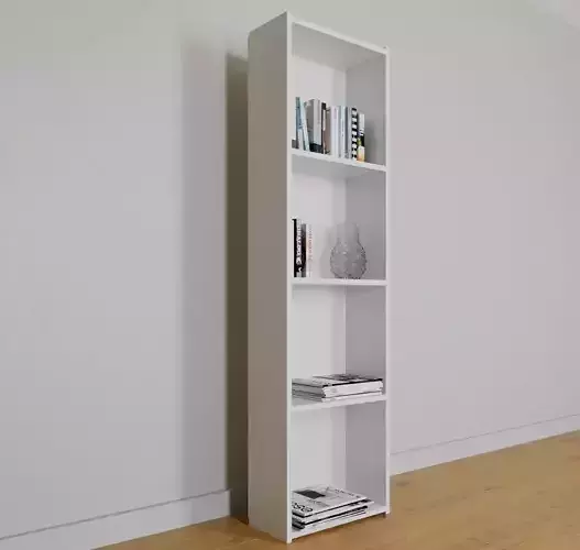 4 Shelves Library