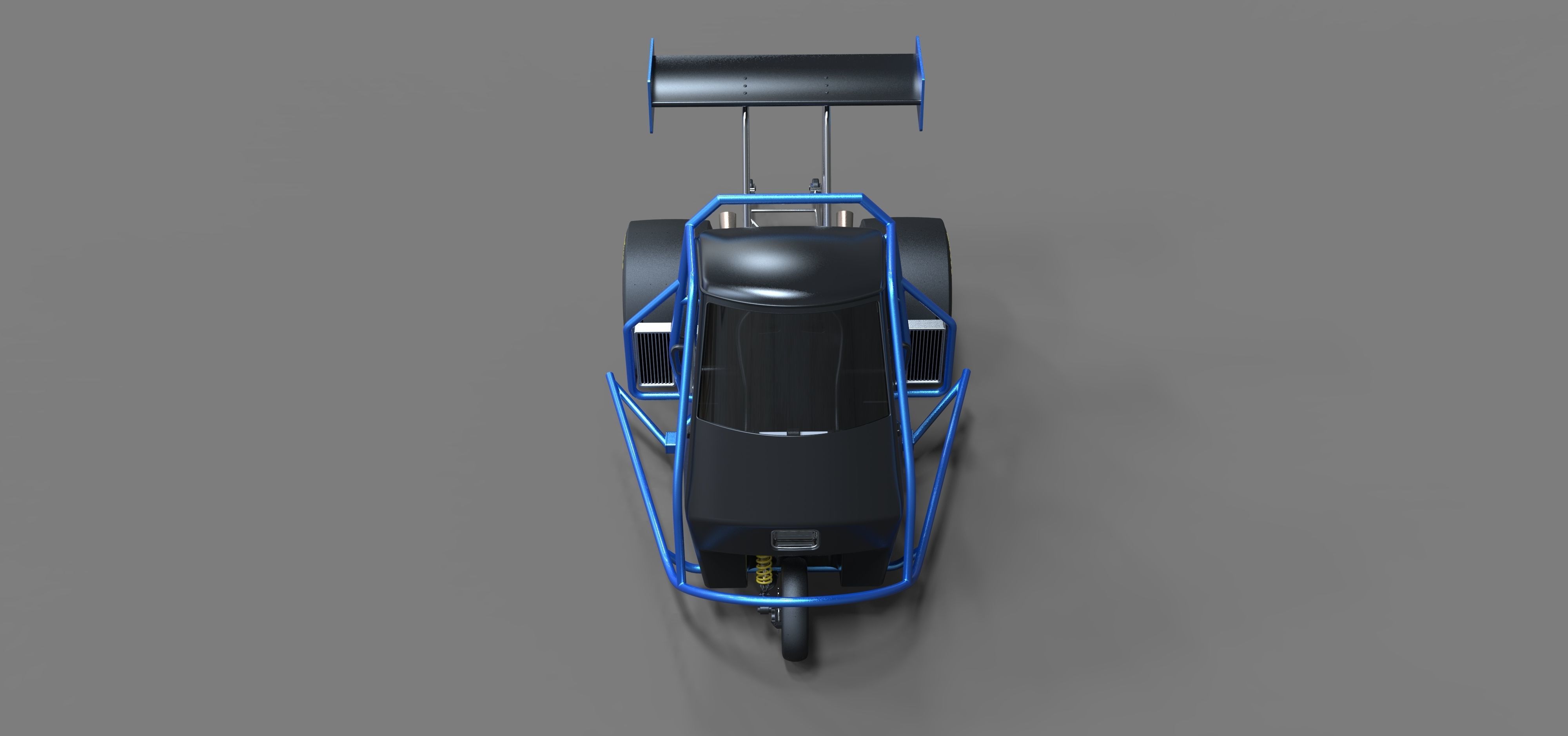 Ape car dragster 3D model_5