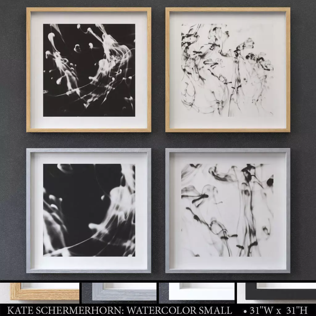 KATE SCHERMERHORN WATERCOLOR SMALL 3D model_0