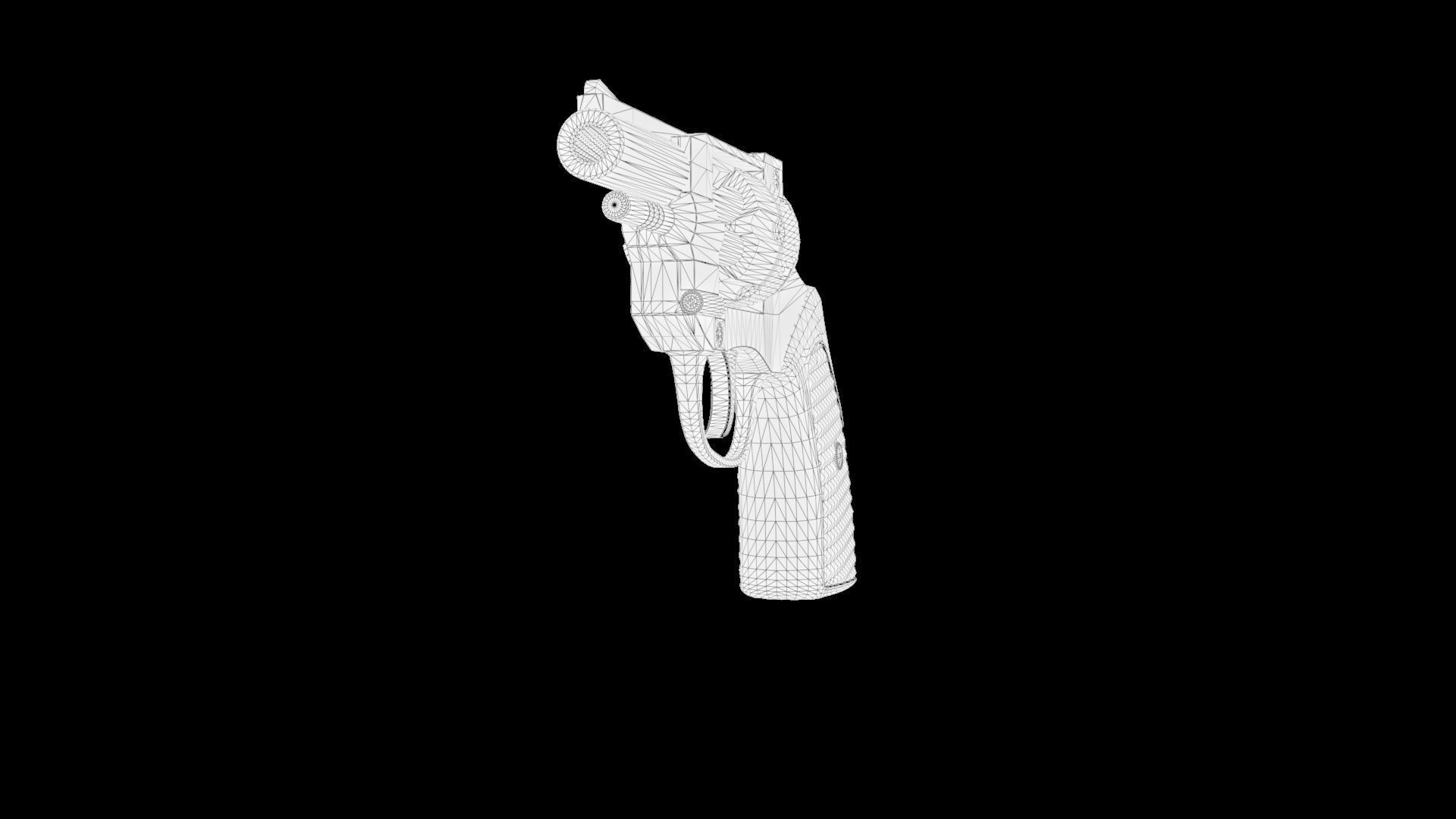 Revolver 3D model_10