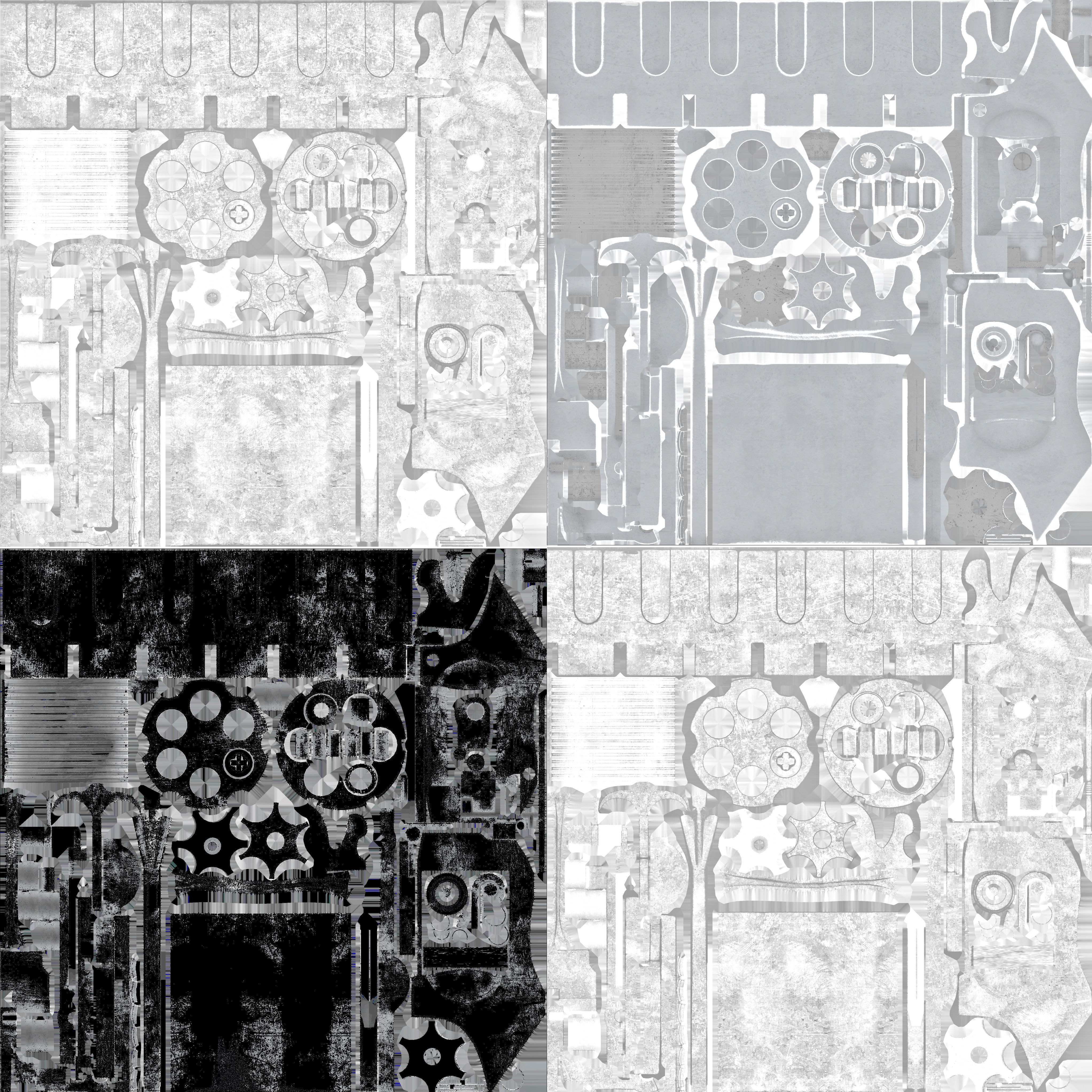 Revolver 3D model_16