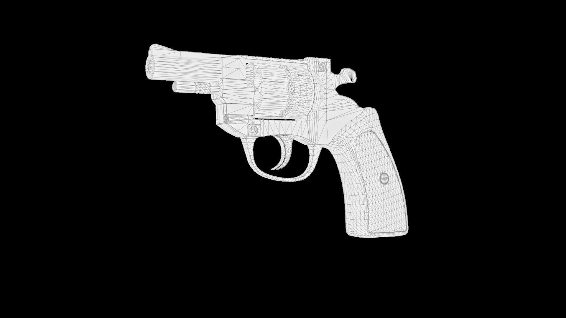 Revolver 3D model_13