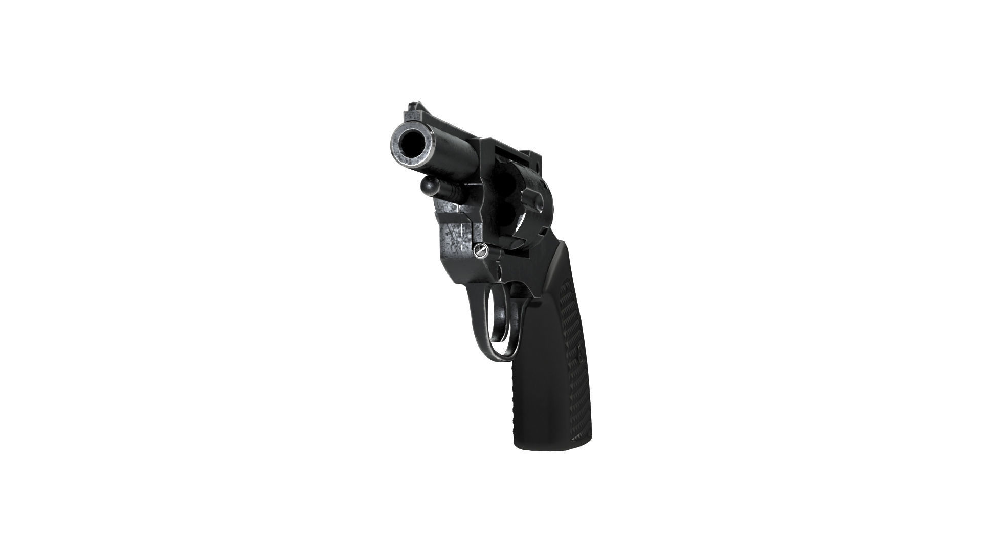 Revolver 3D model_7