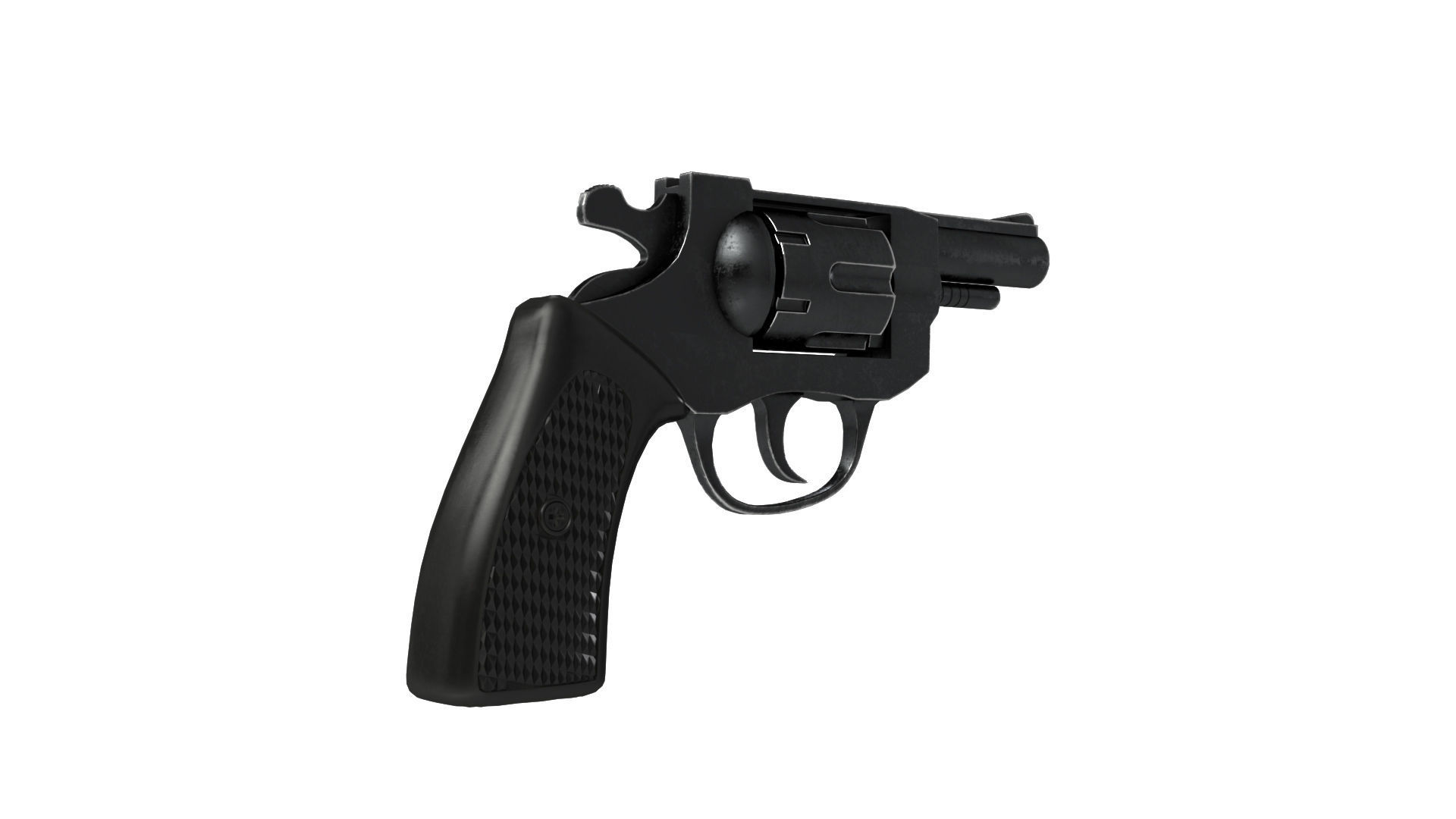 Revolver 3D model_5