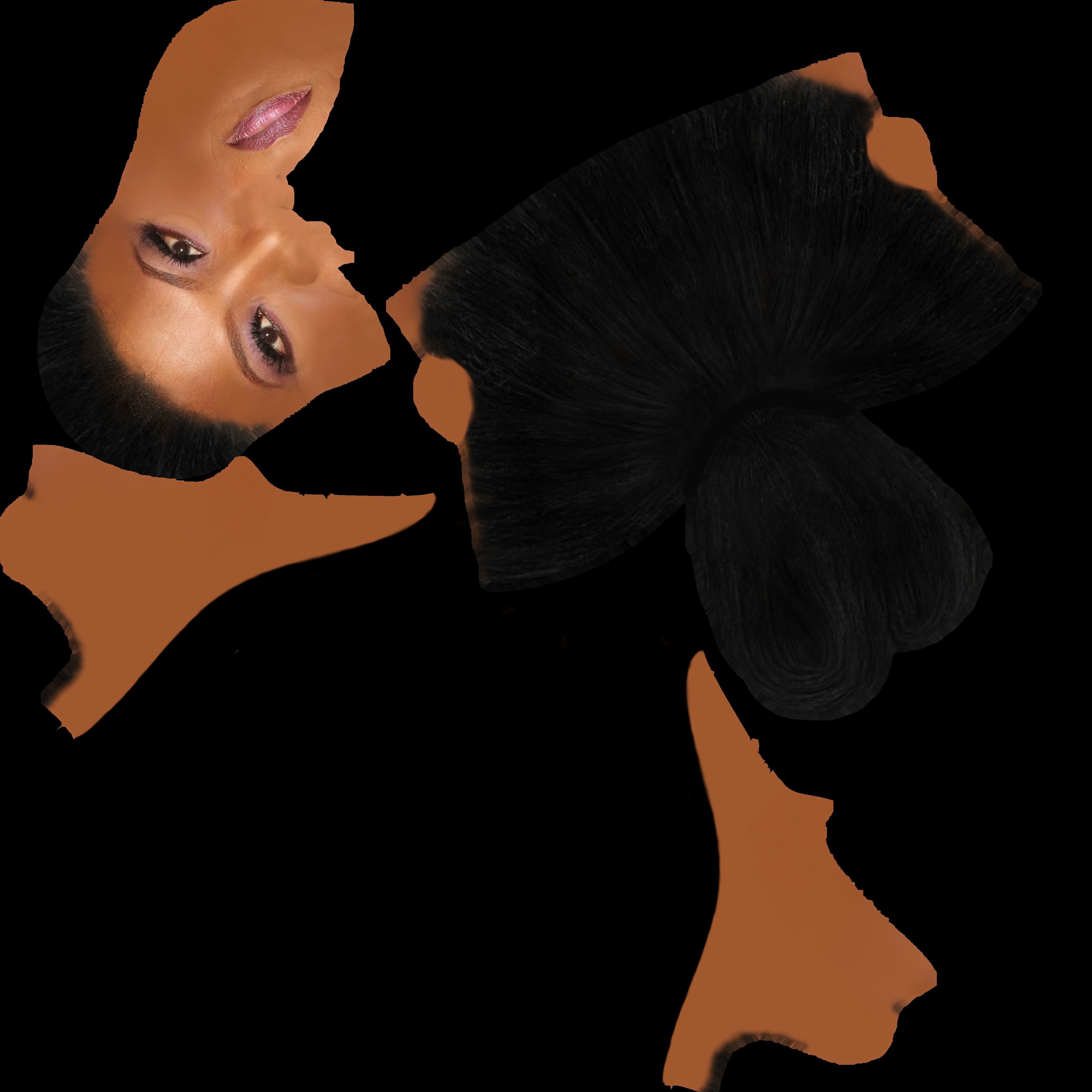 Oprah Winfrey bust ready for full color 3D printing 3D print model_52