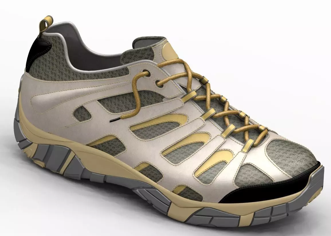 Sport shoe 3D model_0