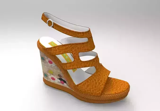 Sandal with Wedge sole
