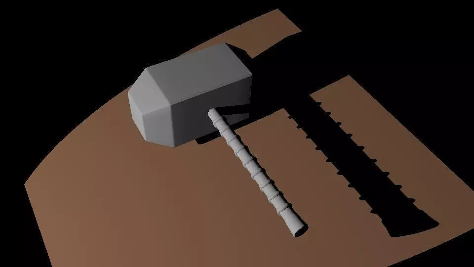 Hammer Free 3D model