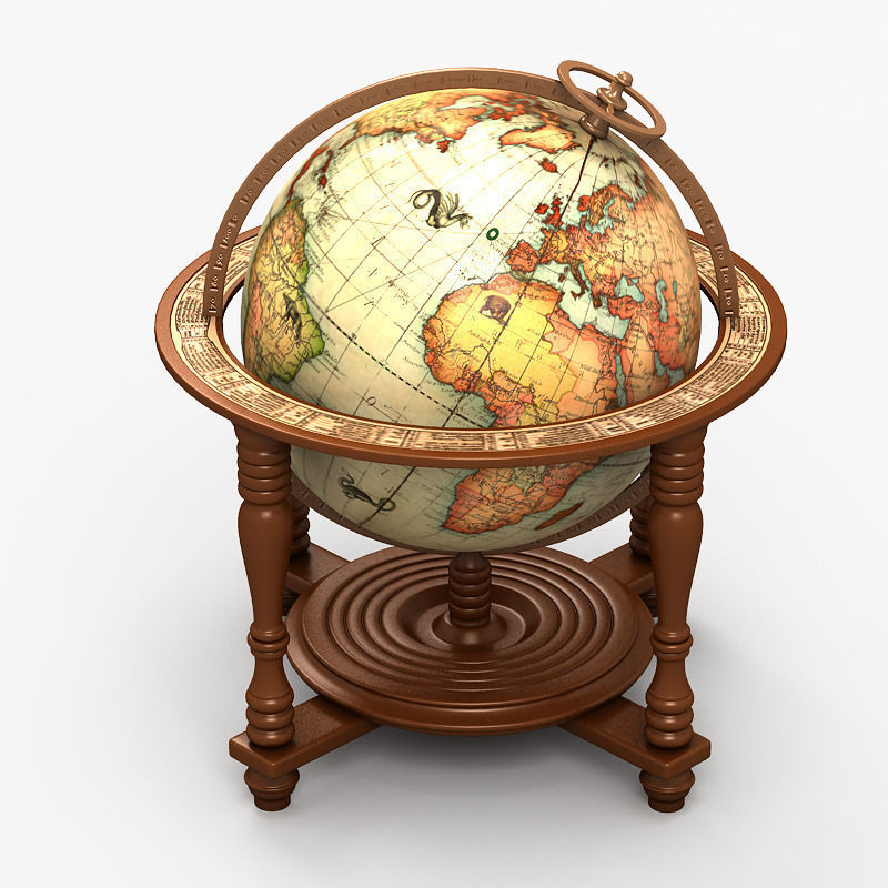 Old Globe 3D model_1