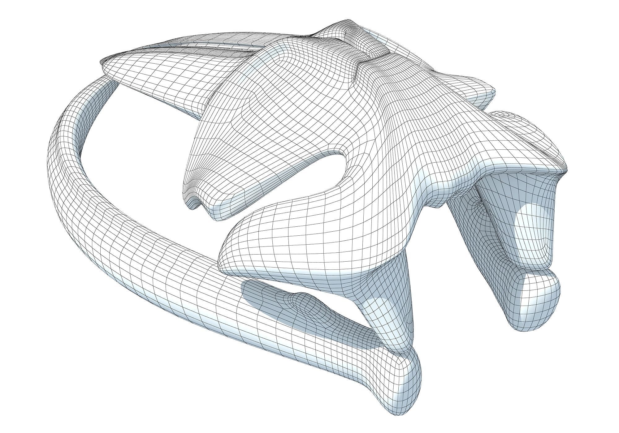 Fin Whale Skull 3D model_10