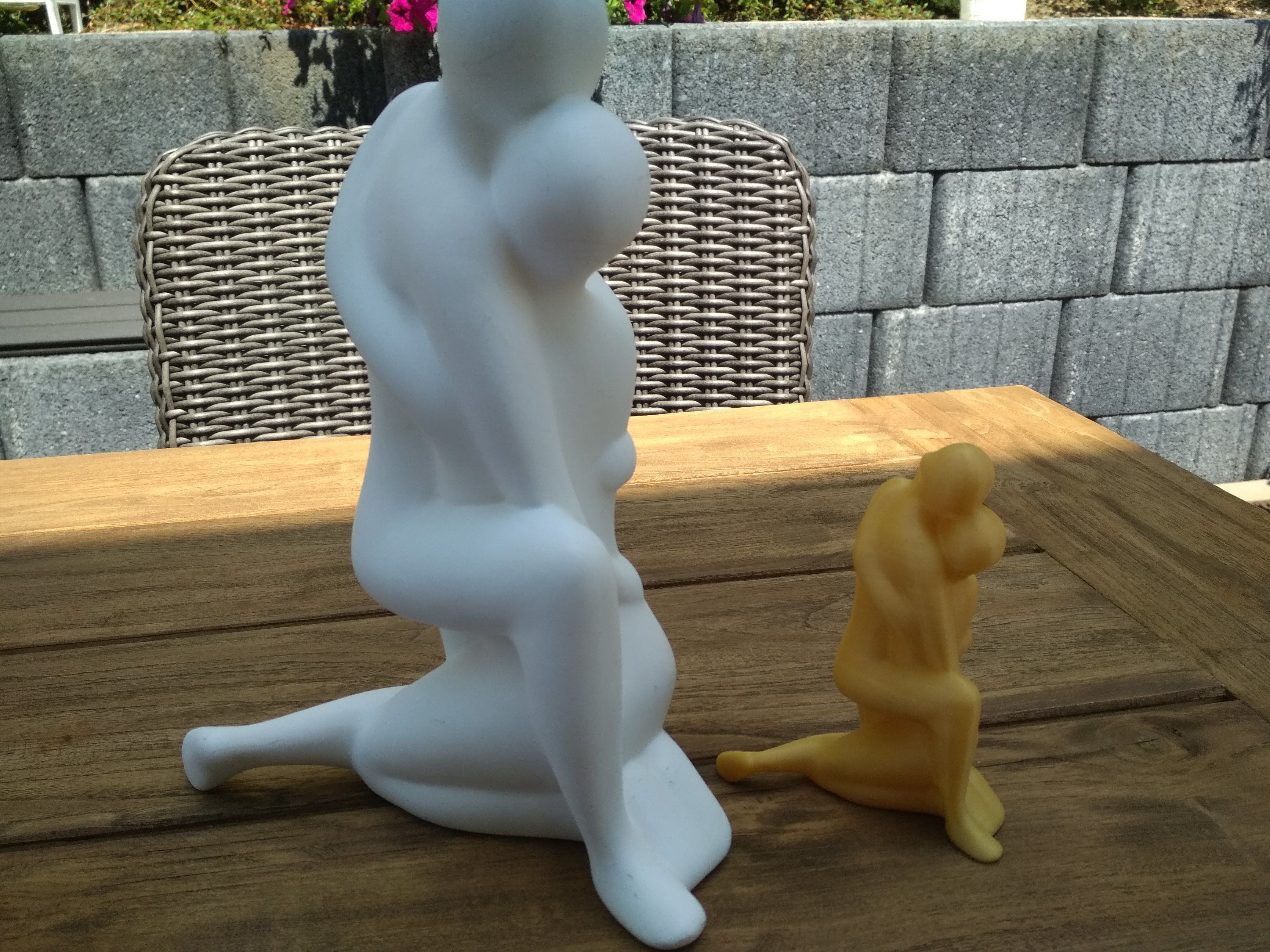 Couple in love 3D print model_3