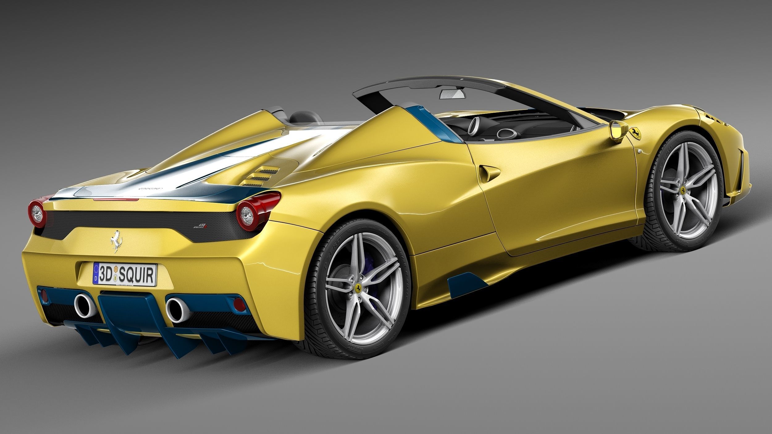 Ferrari 458 Speciale A 2015 3D model_4