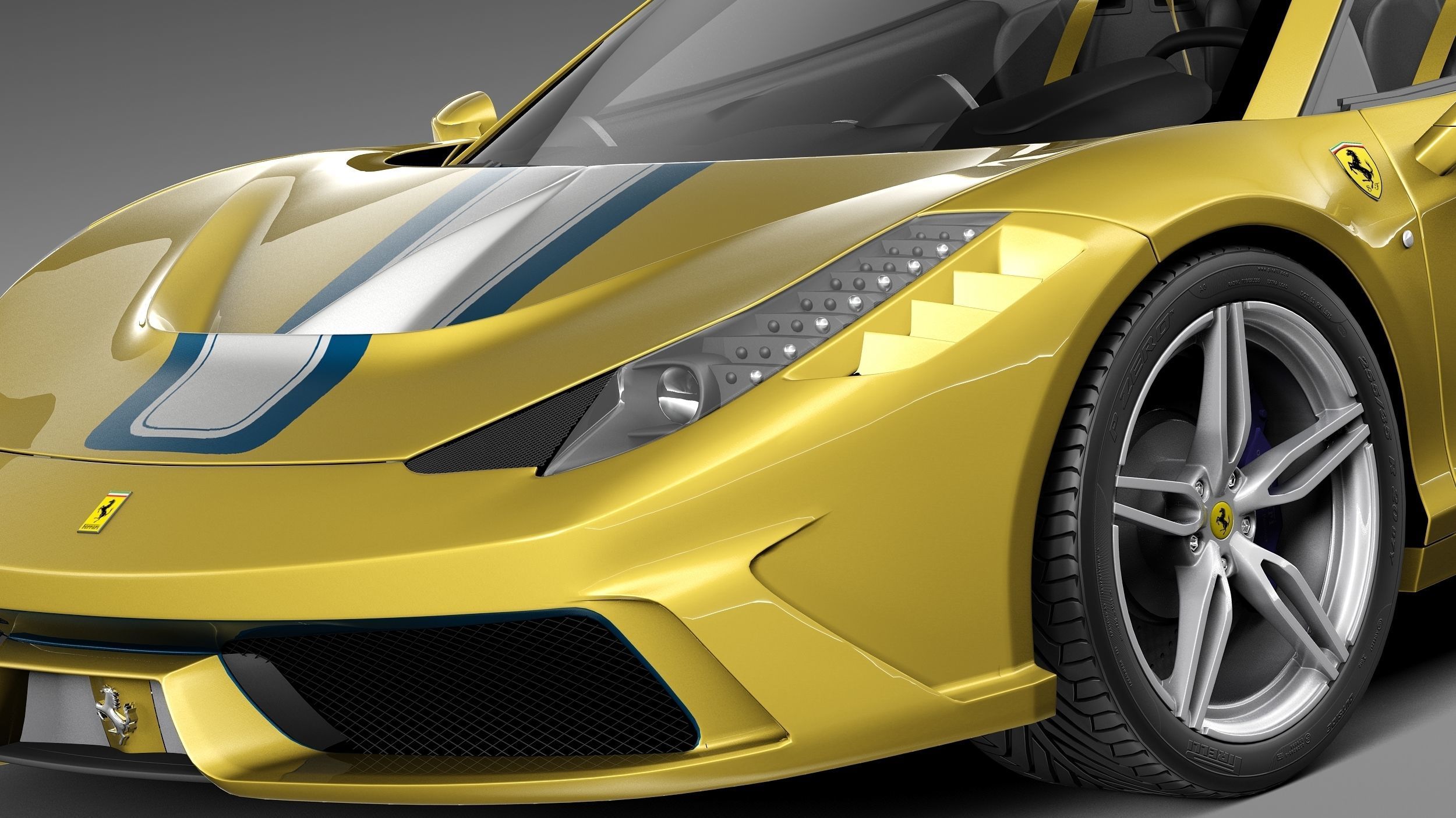 Ferrari 458 Speciale A 2015 3D model_2
