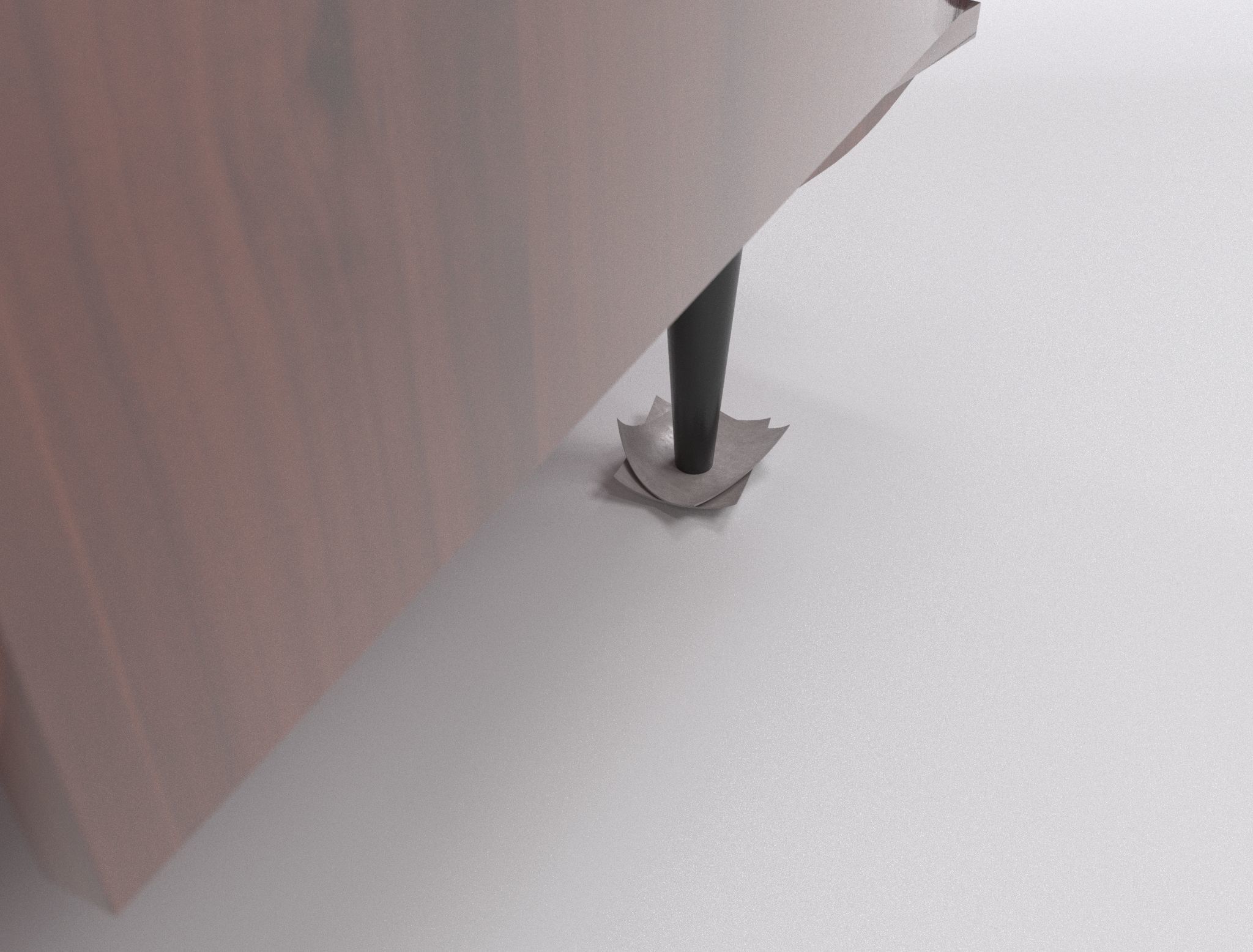 Old cupboard of the USSR 3D model_3