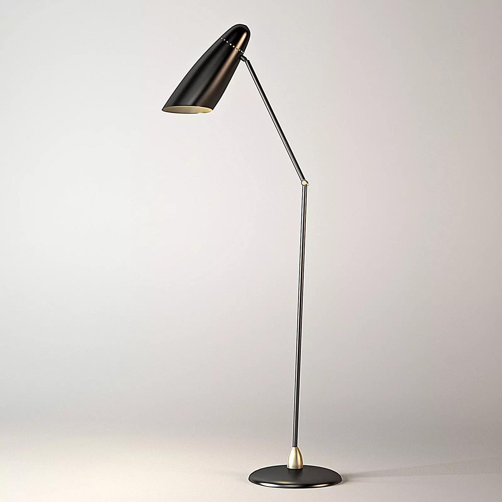 Chelsom Floor Lamp Bullet 3D model_0