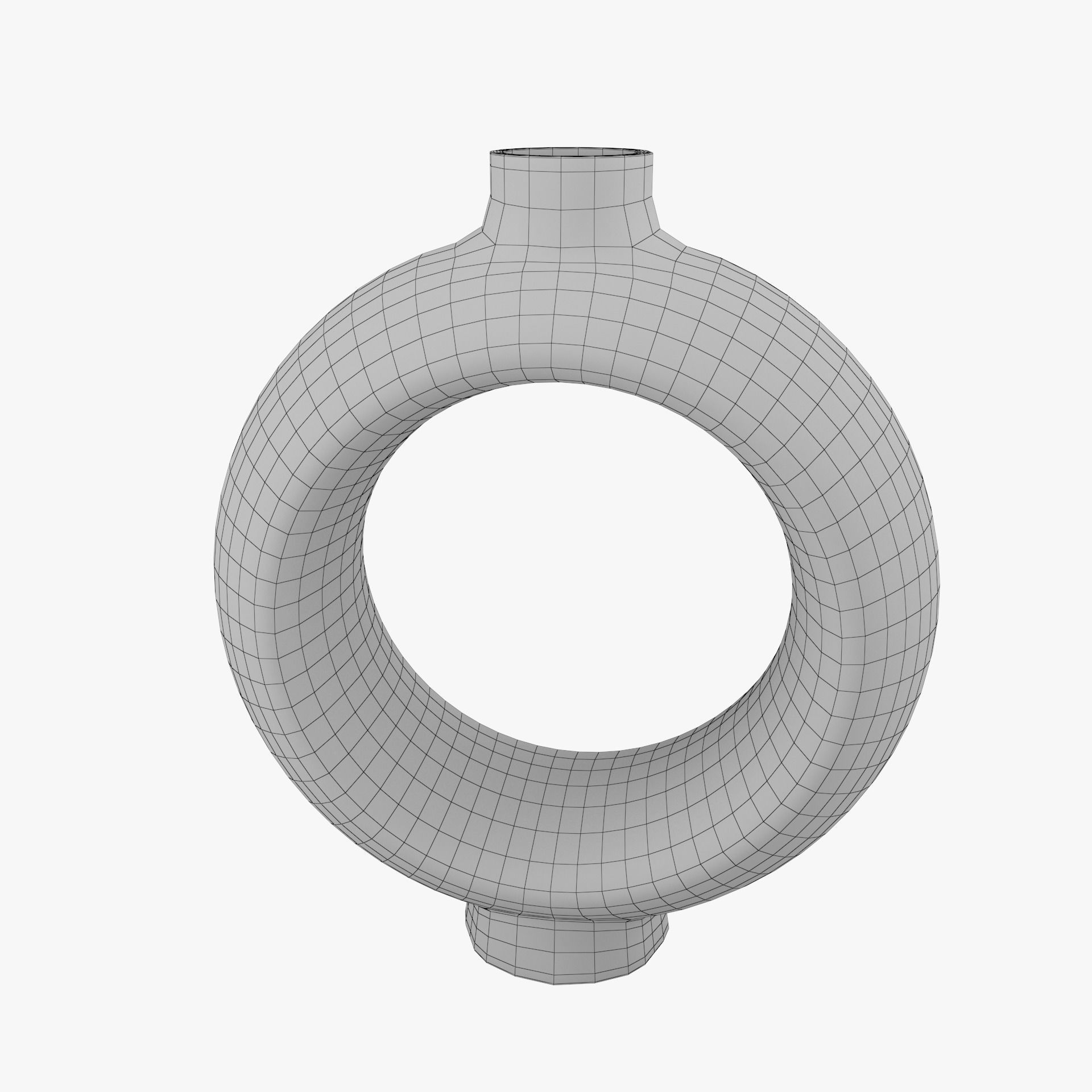 Circular Vase 3D print model_35