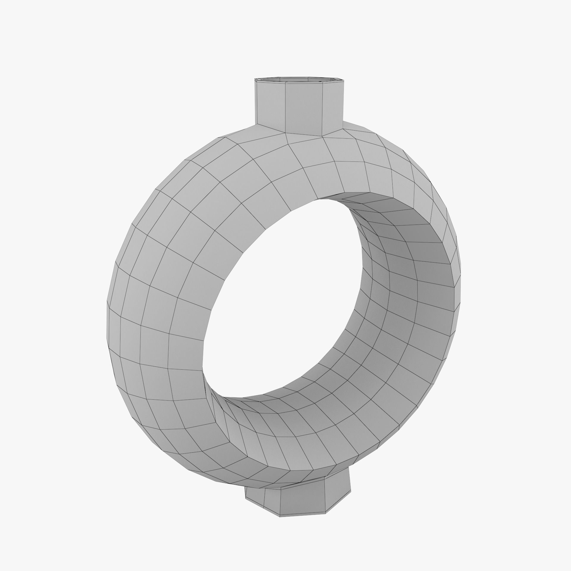 Circular Vase 3D print model_15