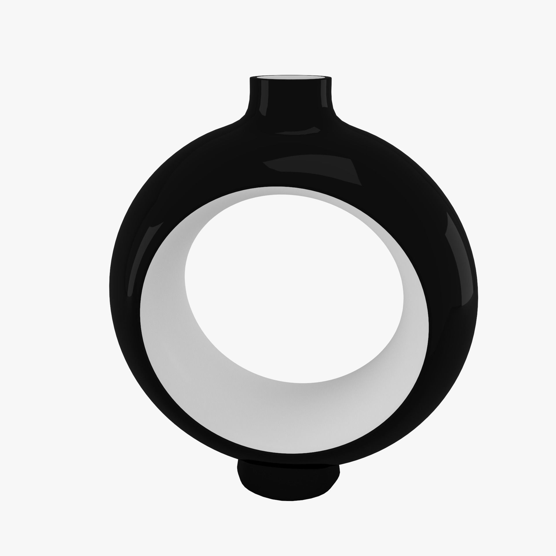 Circular Vase 3D print model_9