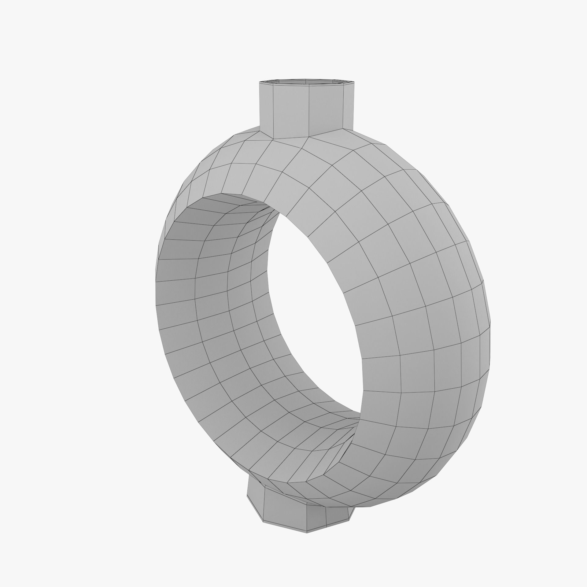 Circular Vase 3D print model_18