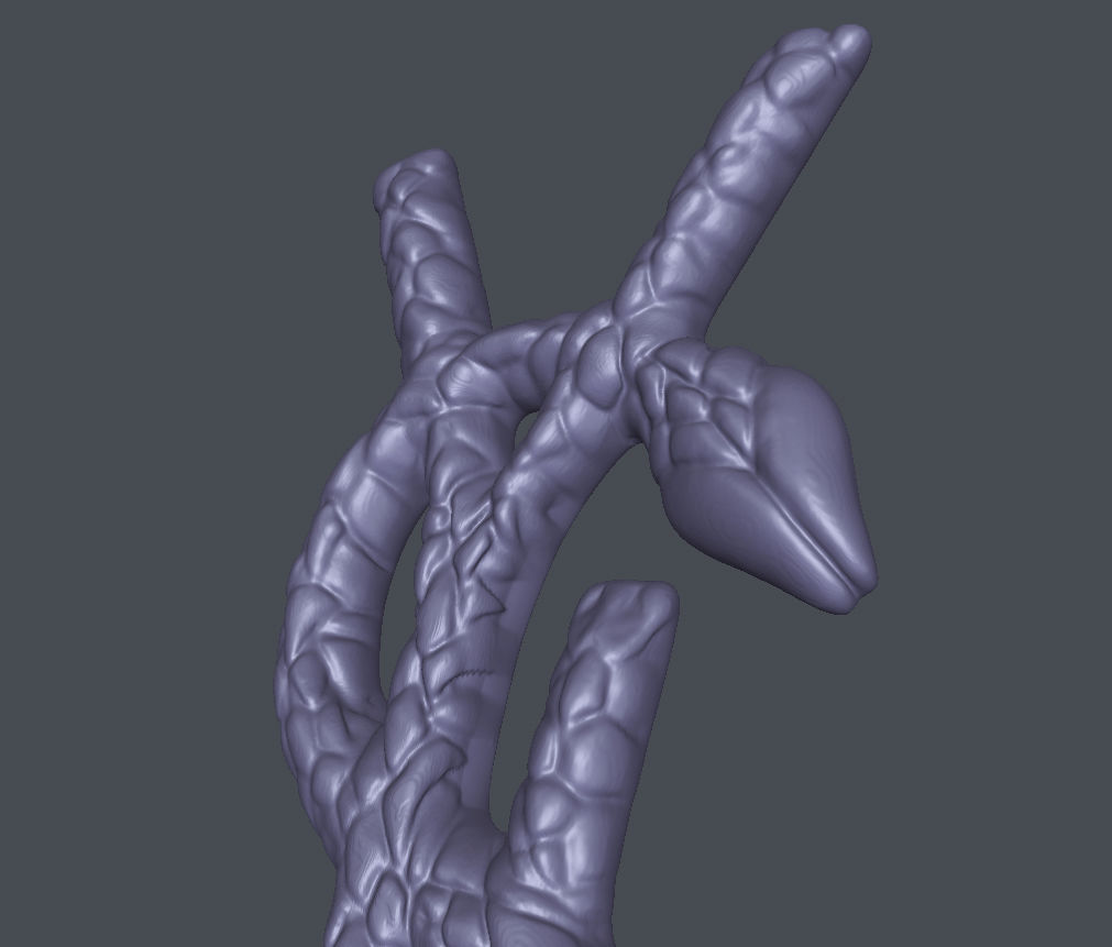 YSL LOGO 3D print model_1