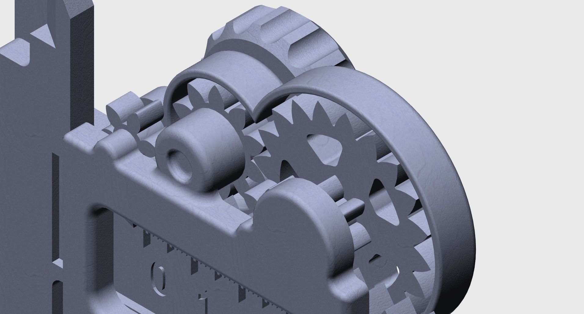 Metric Caliper Steampunk 3D print model_2