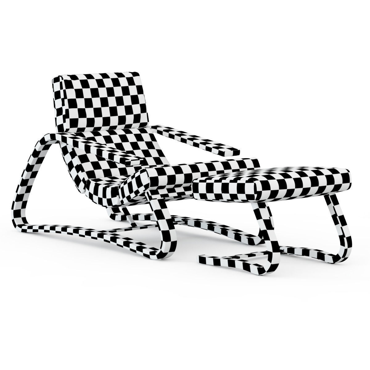 Armchair BAND by Marconato 3D model_2