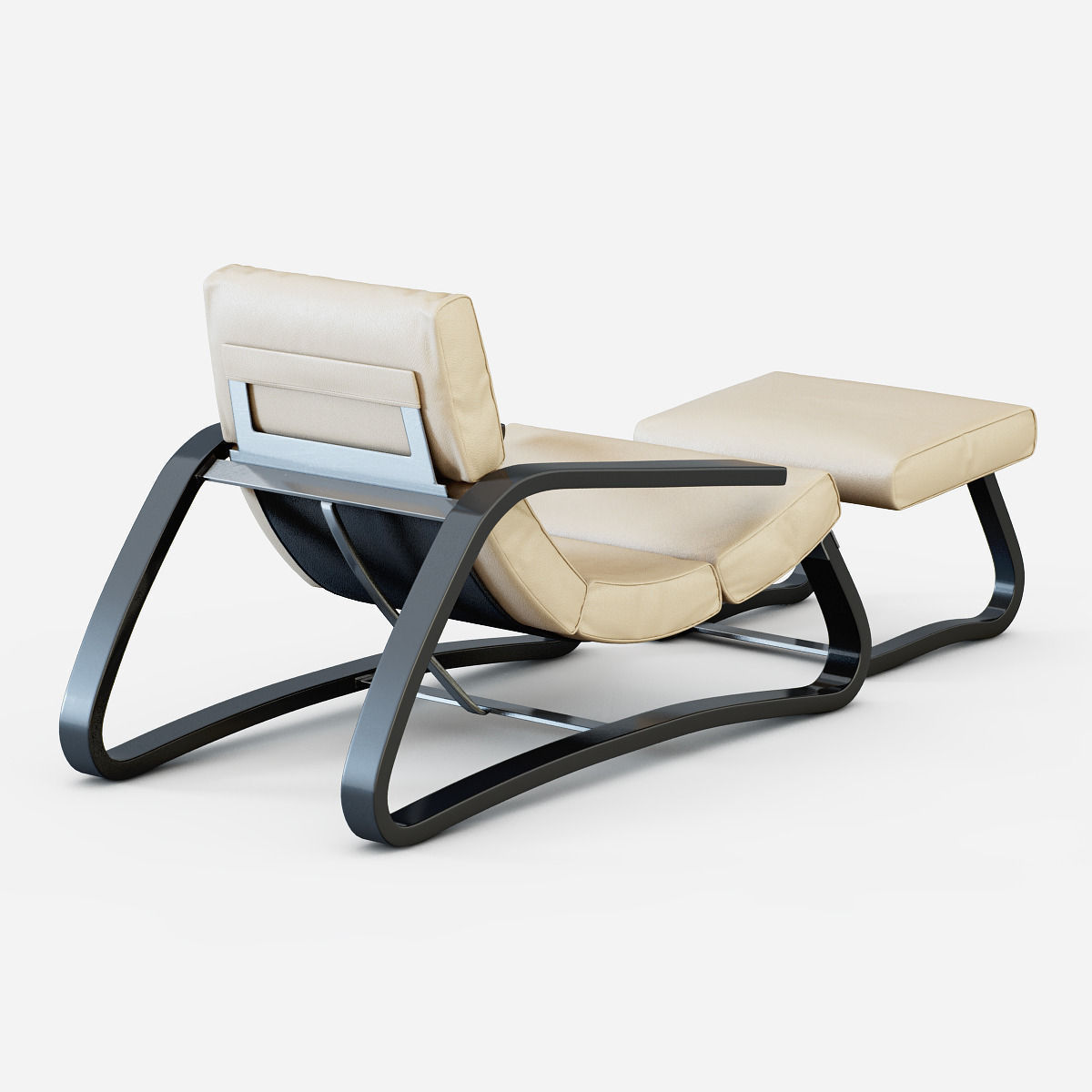 Armchair BAND by Marconato 3D model_1