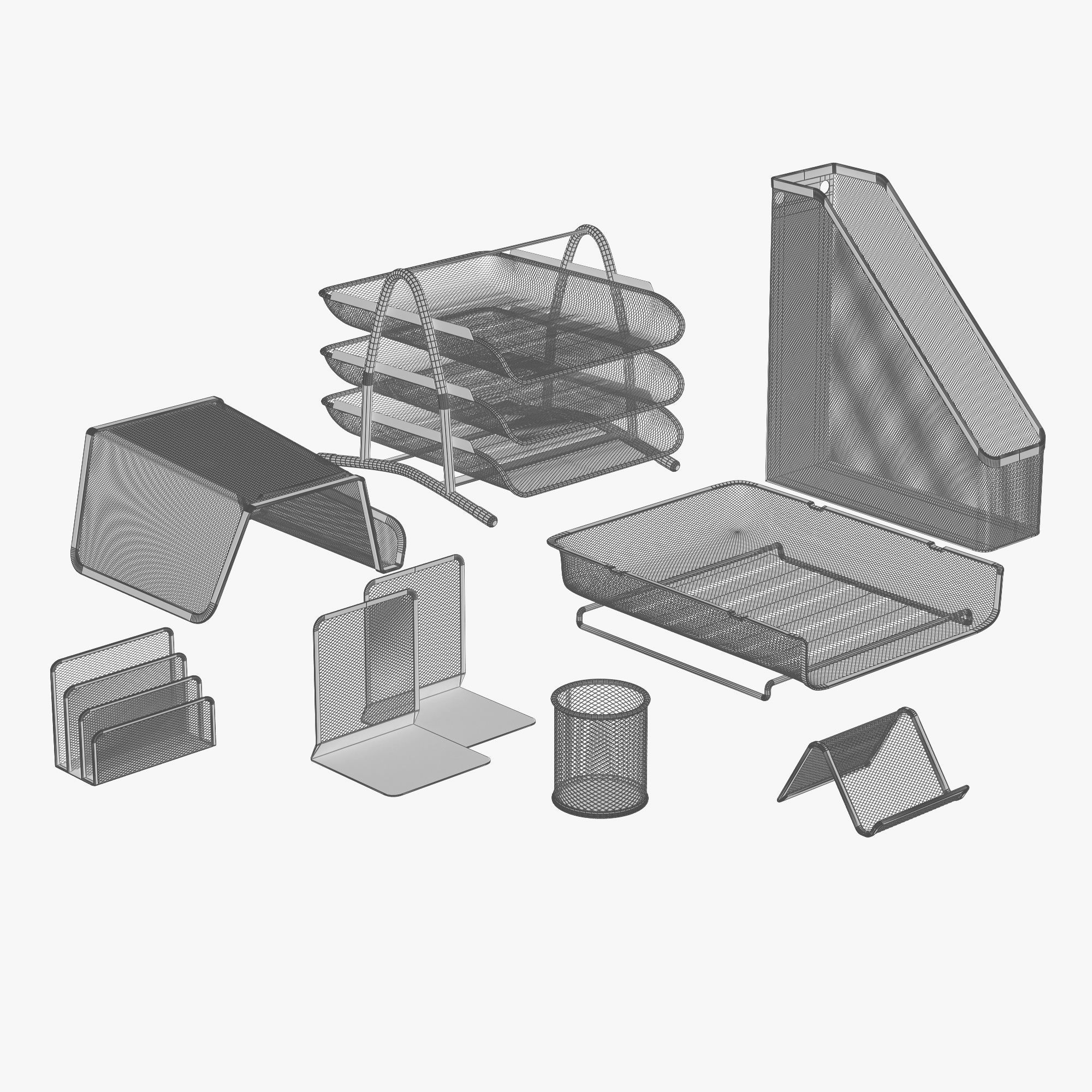 Office Collection 02 3D model_15