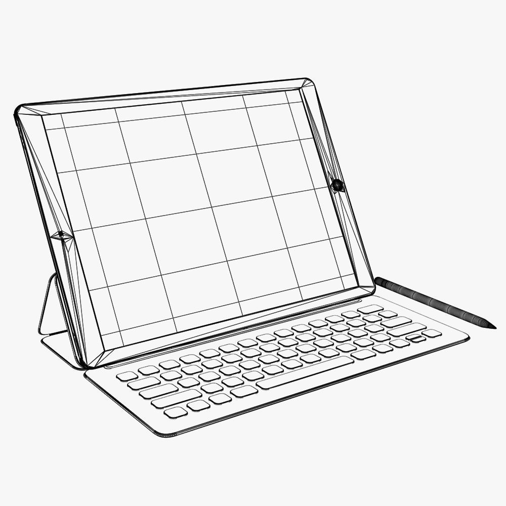 Office Collection 02 3D model_5