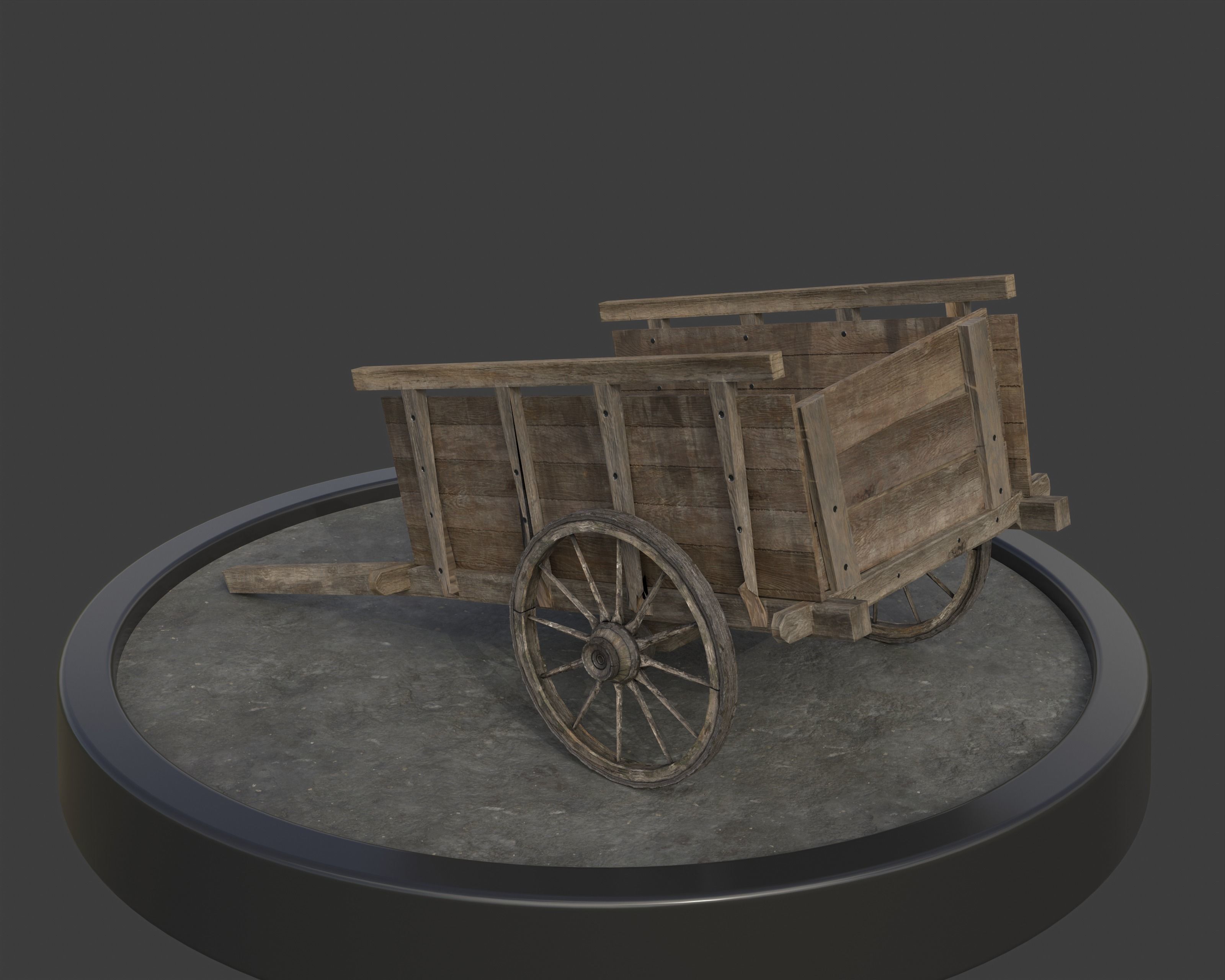 Medieval Objects - PBR and Game-Ready Low-poly 3D model_6