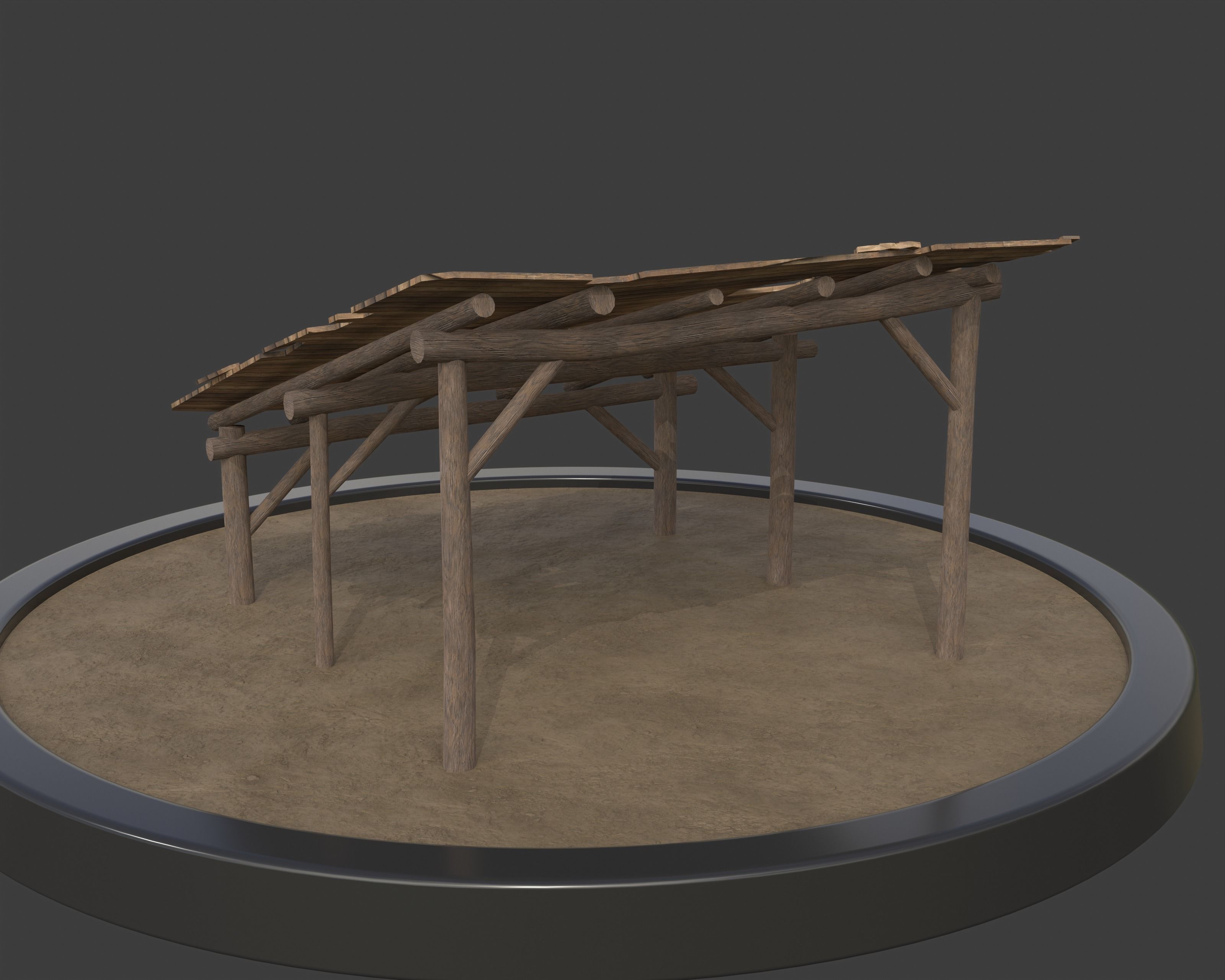 Medieval Objects - PBR and Game-Ready Low-poly 3D model_42