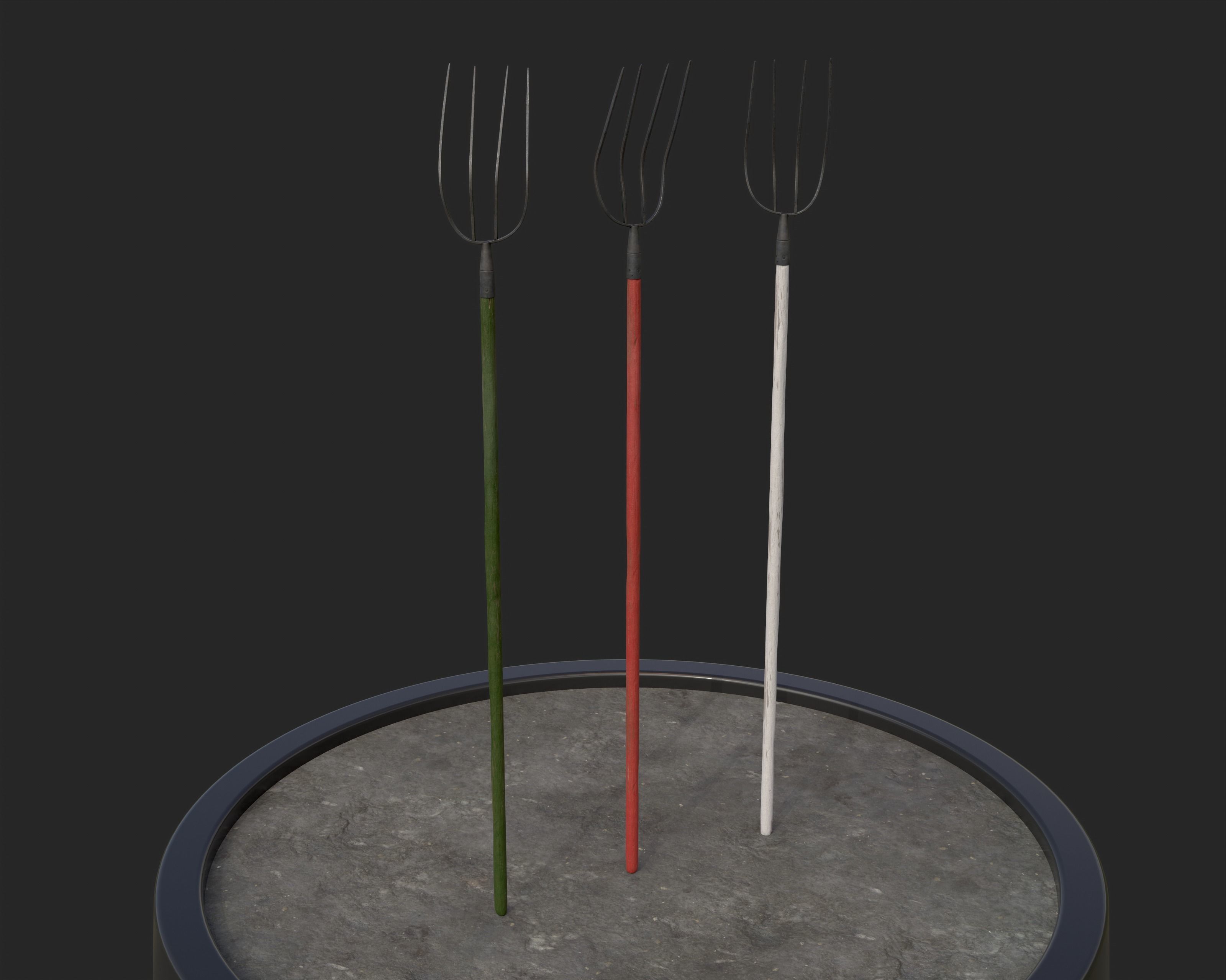 Medieval Objects - PBR and Game-Ready Low-poly 3D model_11