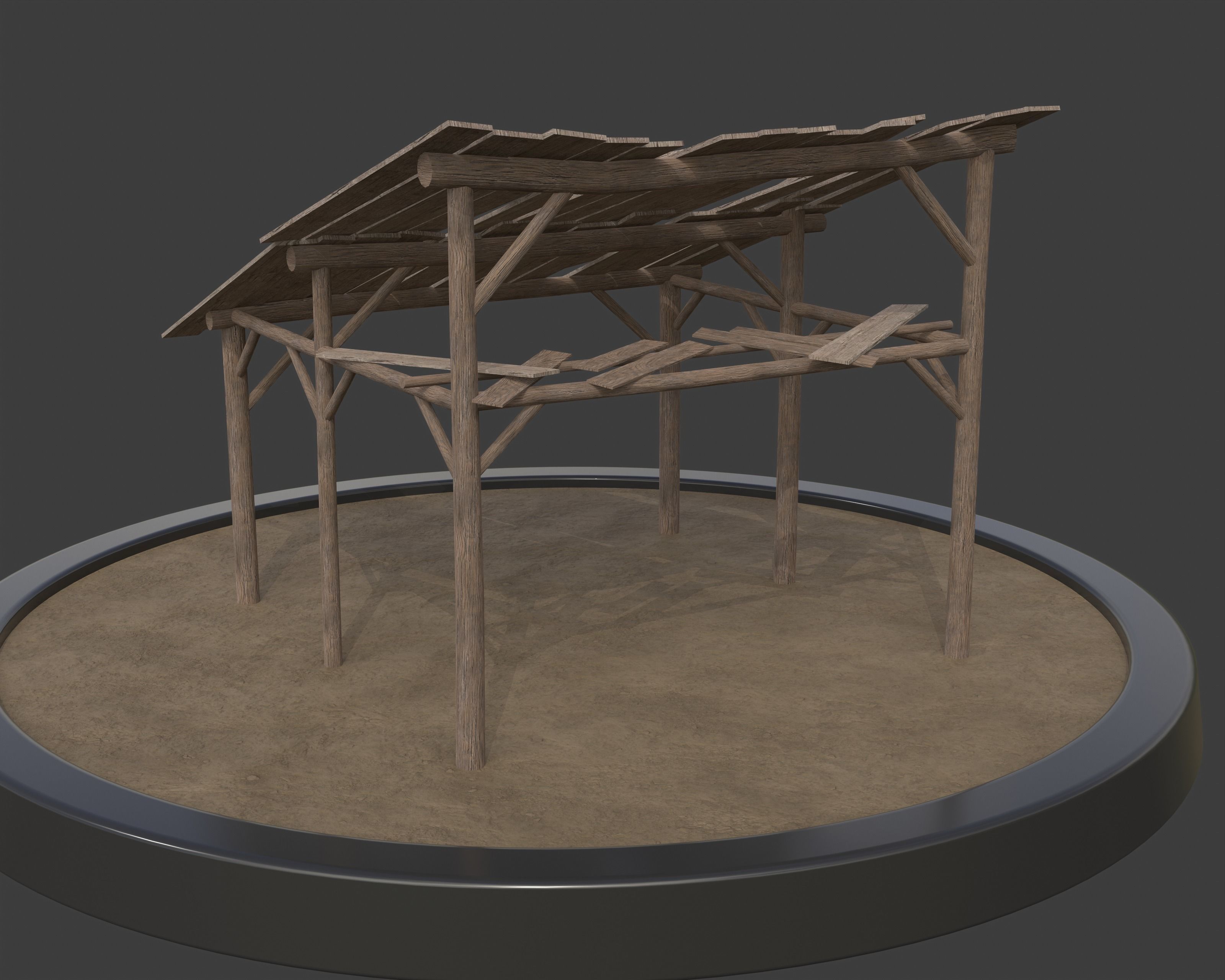 Medieval Objects - PBR and Game-Ready Low-poly 3D model_45