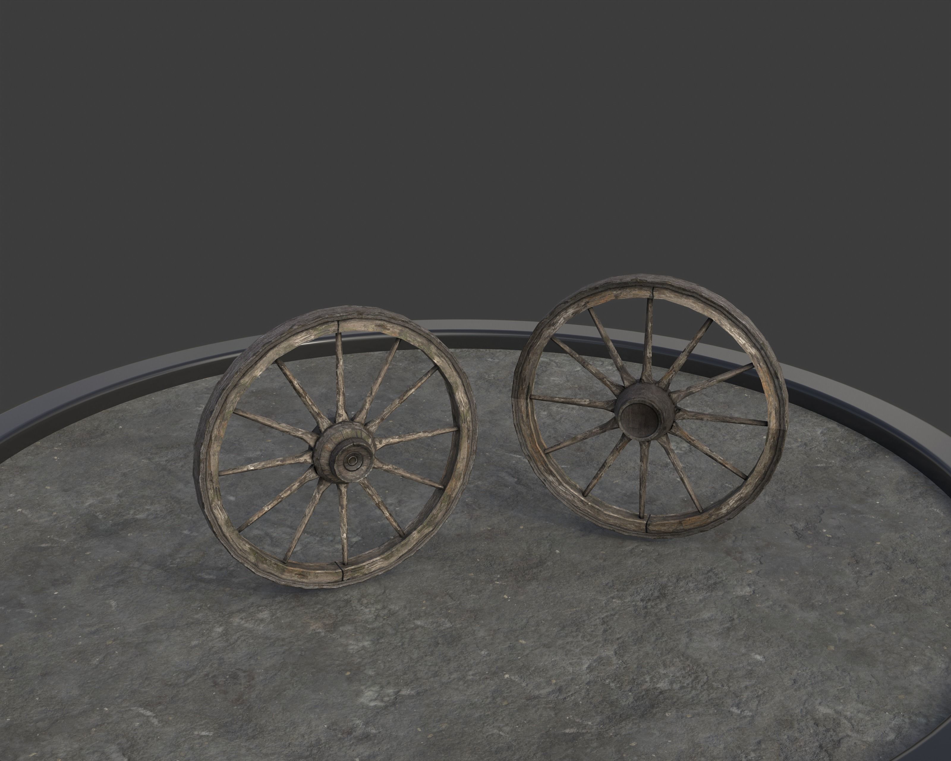 Medieval Objects - PBR and Game-Ready Low-poly 3D model_10
