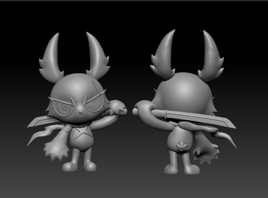 Dark Rabbit Bloody Bunny 3D print model_1
