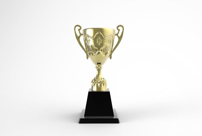 Trophy gold 3D print model