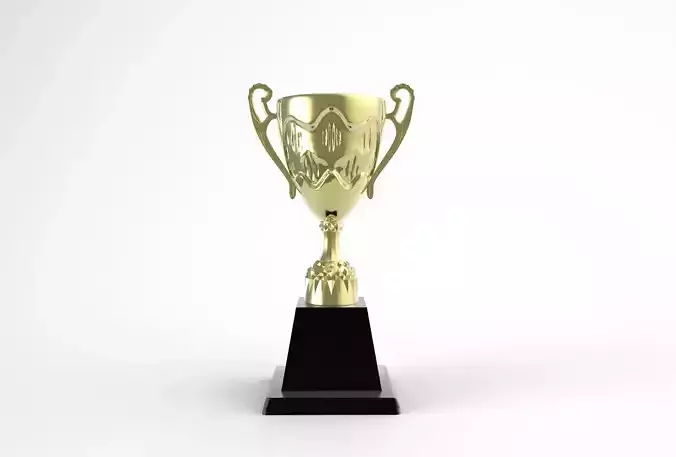 Trophy gold 3D print model