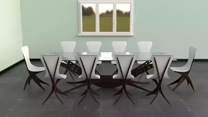 table design  3D model